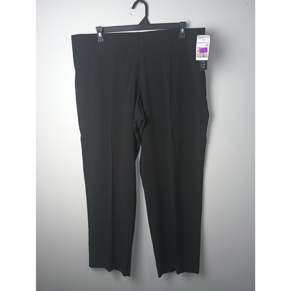 Ingredients Women Vtg Stretch Dress Pants NWT Pull on Office Career‎ Size 24W
